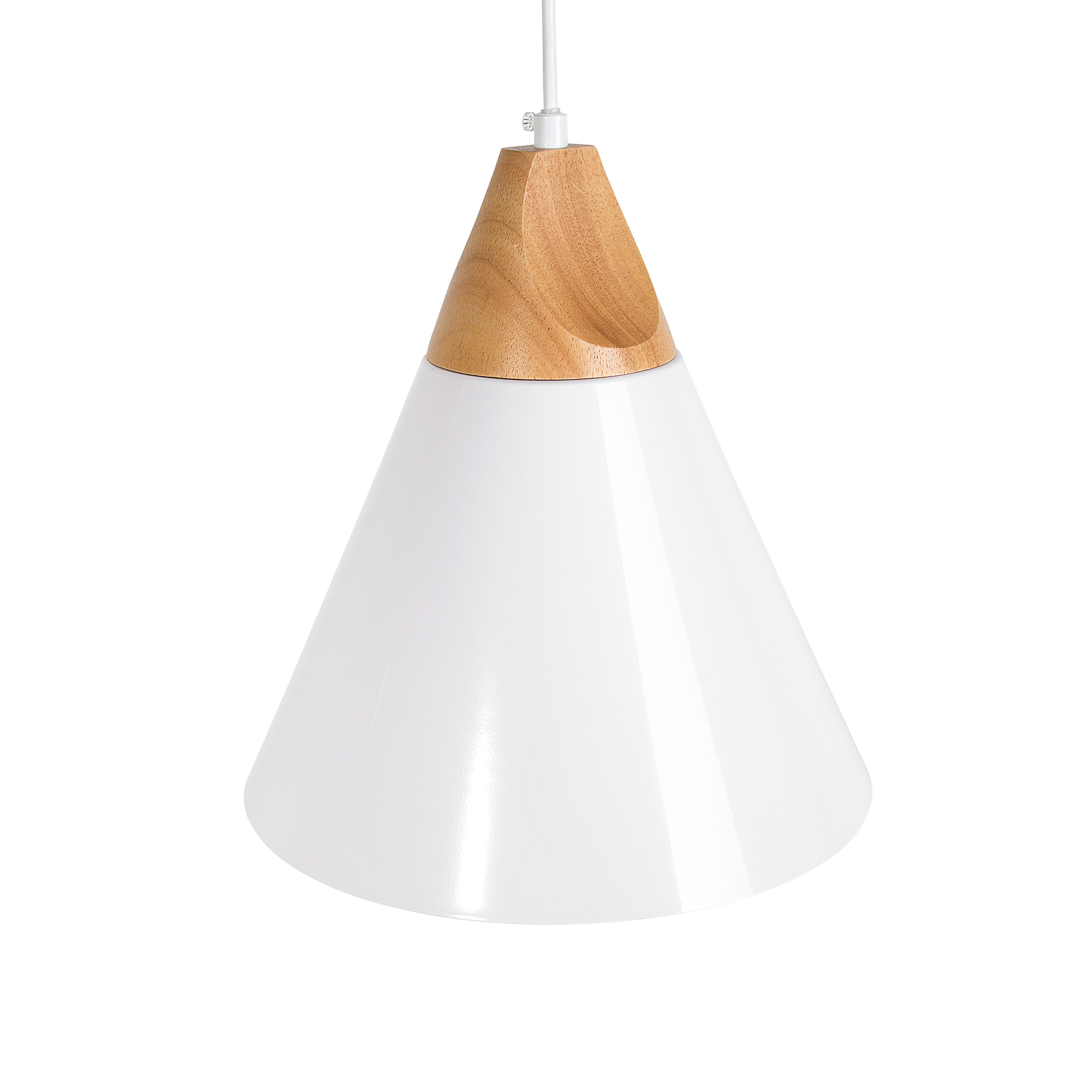 Pendellampa ALBANO Metall Vit