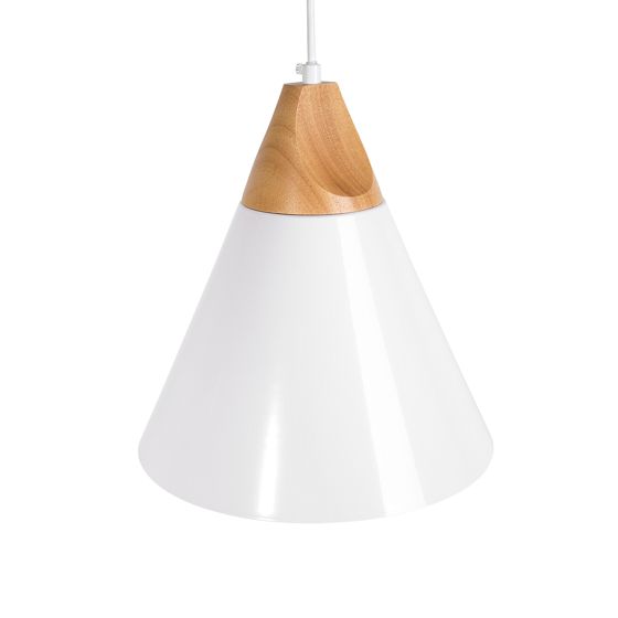 Pendellampa ALBANO Metall Vit