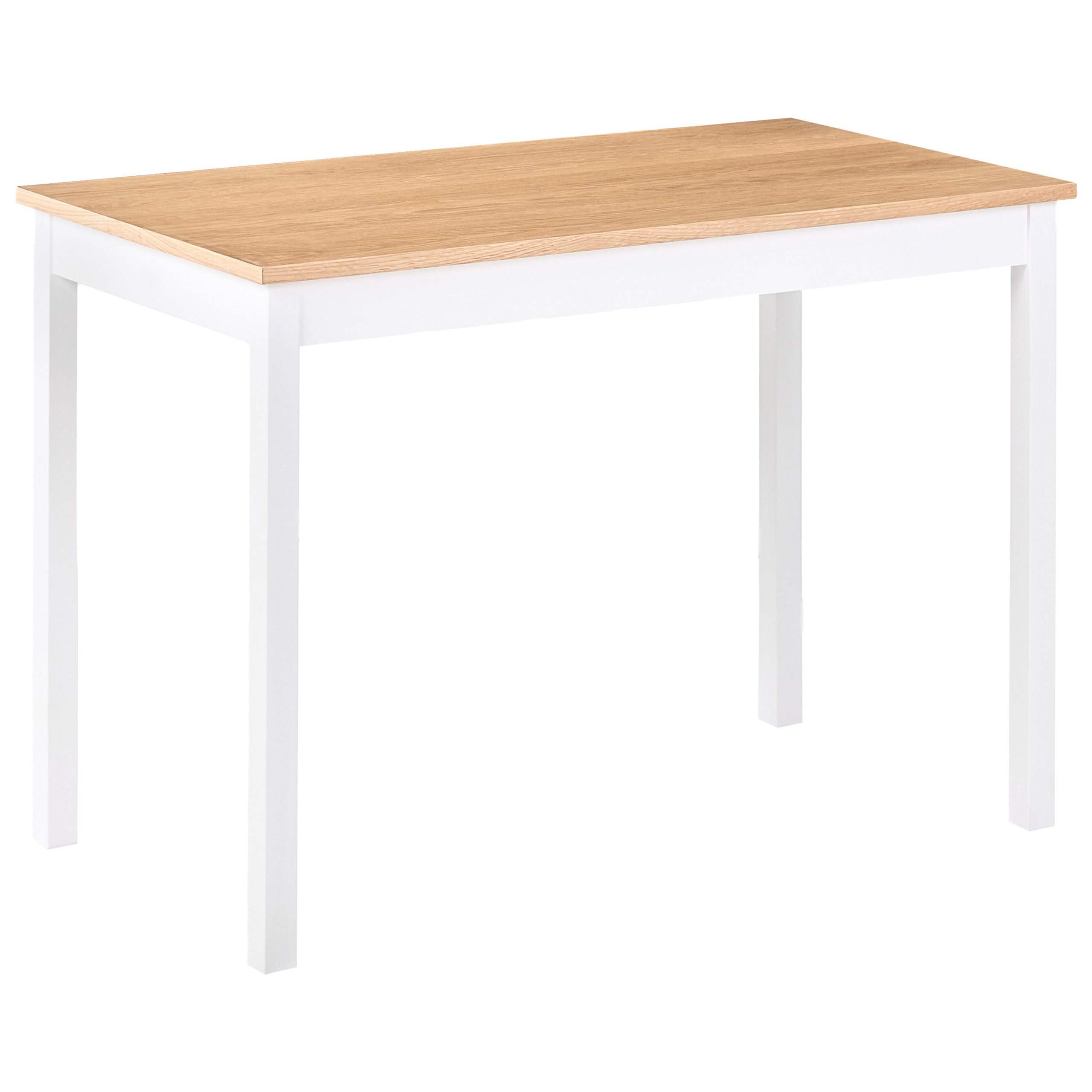 Matbord GEORGIA Ljus ekfanér 110 cm 60 cm