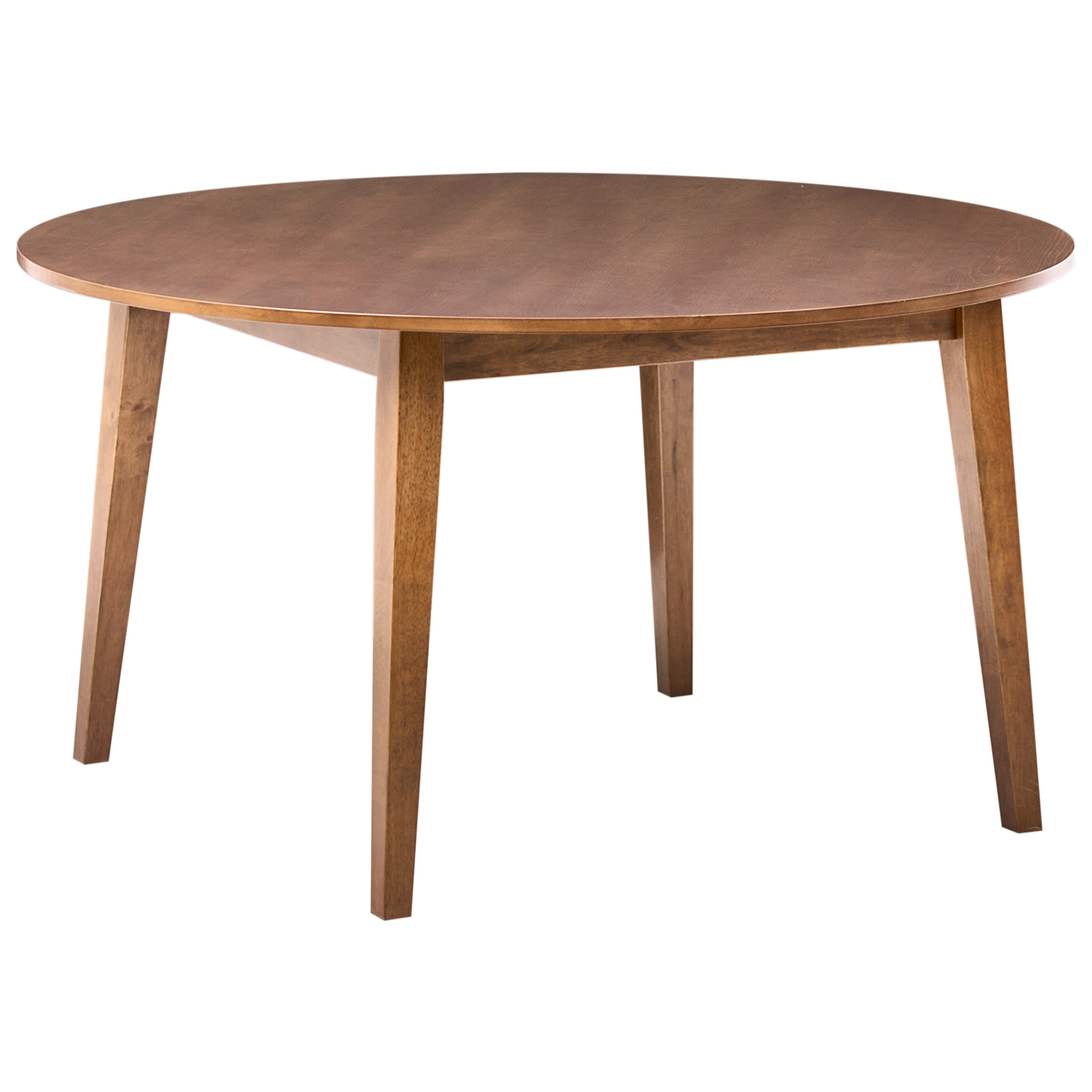 Matbord HUNTLEY Mörkt ekträ 140 cm 140 cm