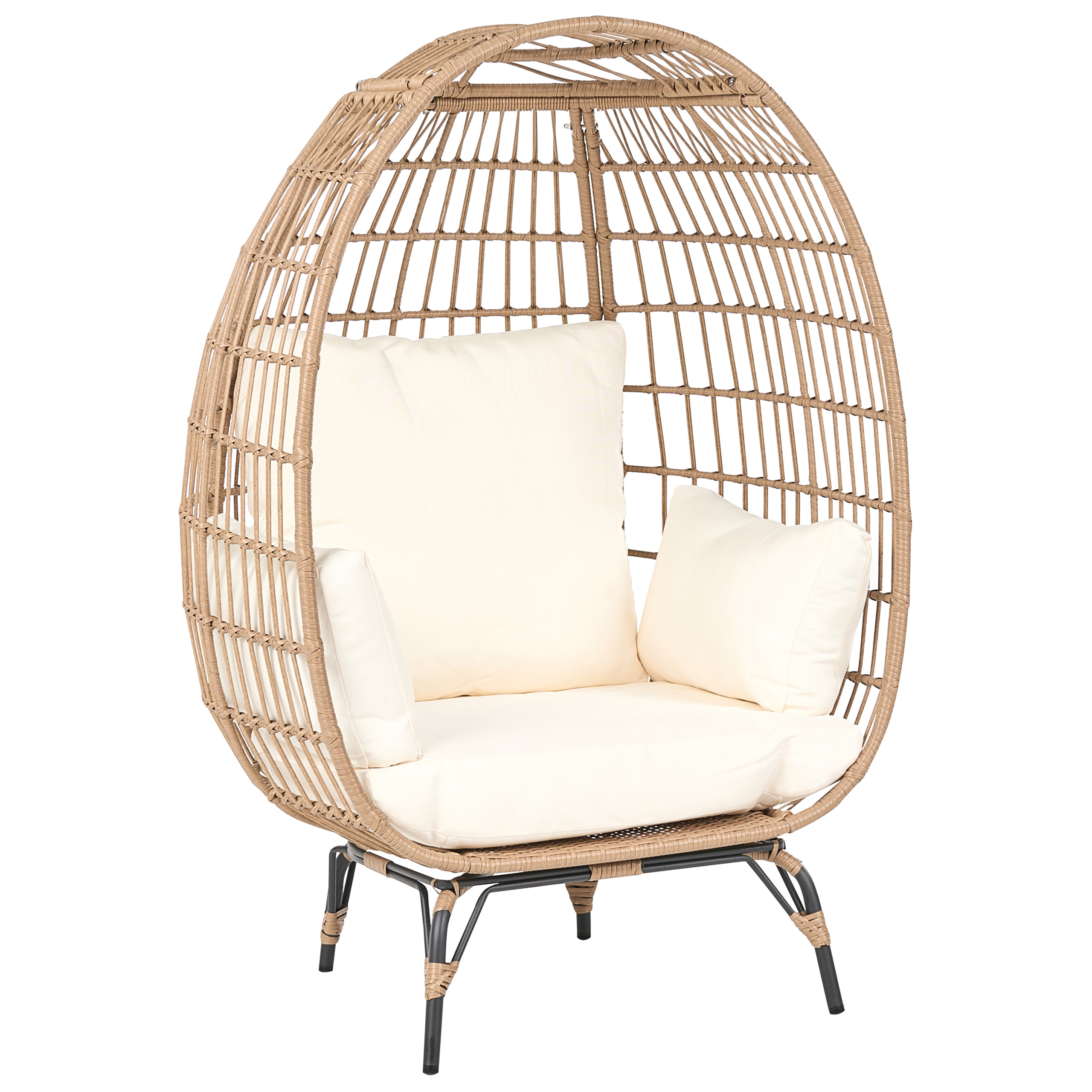 Trädgårdsstol VEROLI Konstrotting Beige