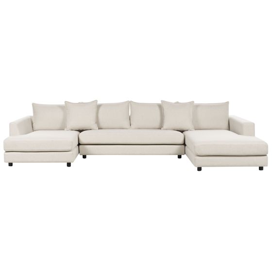 Hörnsoffa 5-sits LILVIKEN Ljusbeige