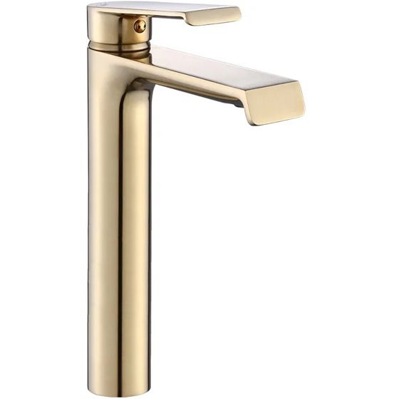 REA Tvättställsblandare MY2061-21GG HASS Hög Borstat Guld, 15,5x4,2x28cm