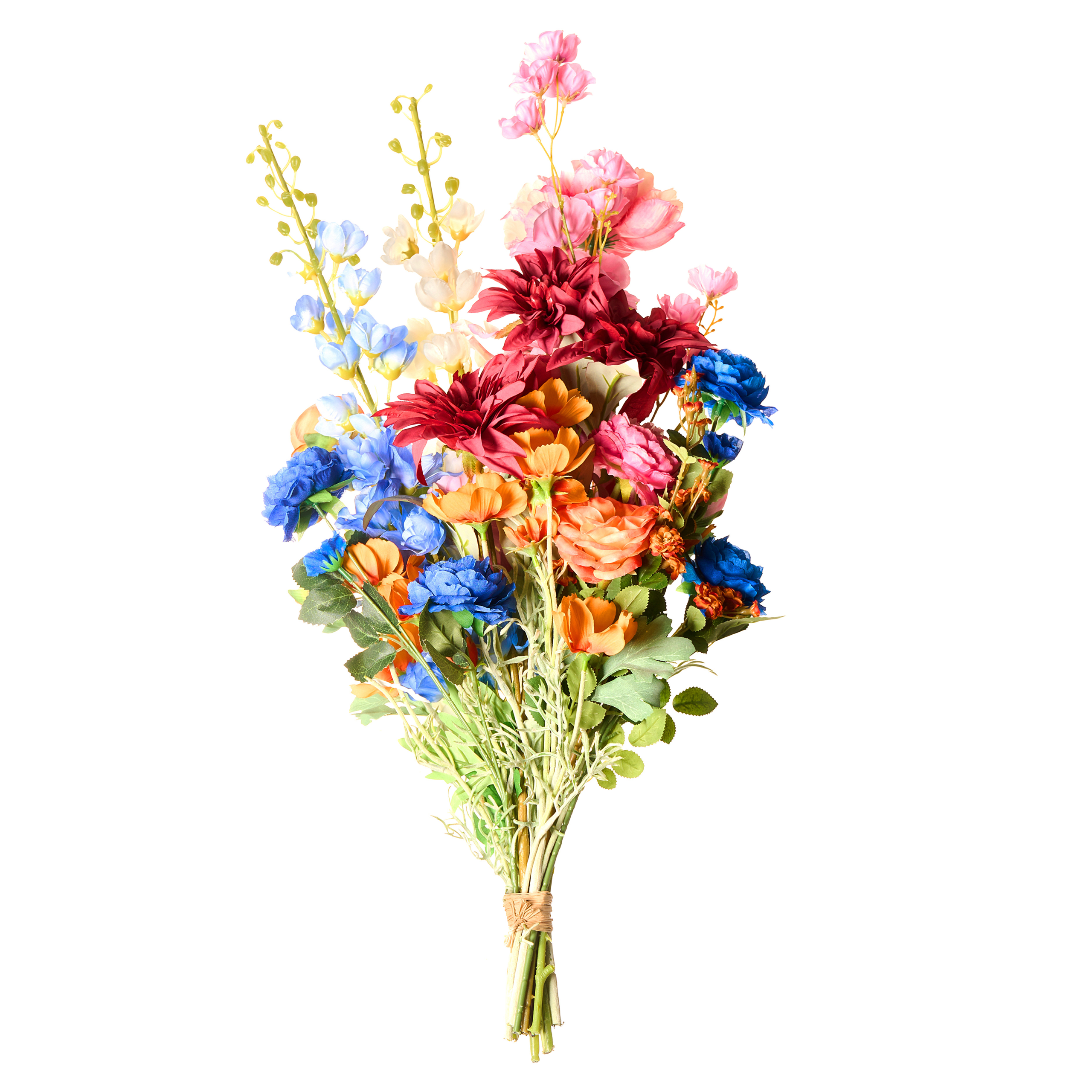 Konstgjord blomsterbukett GRADIL 75 cm Flerfärgad
