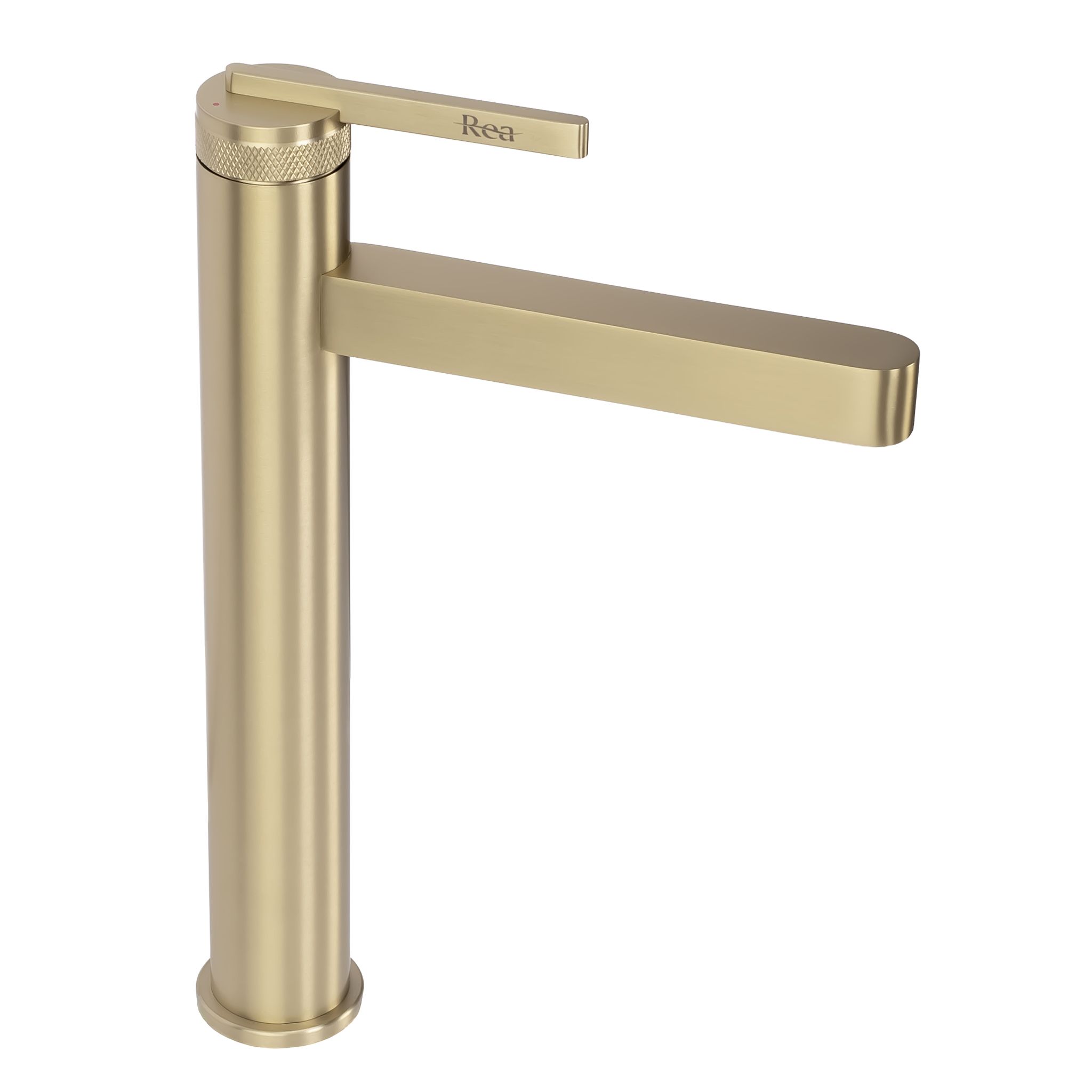 REA tvättställsblandare GRACE JS-703701-1BG Hög, Borstat guld, 15x4x28,7cm