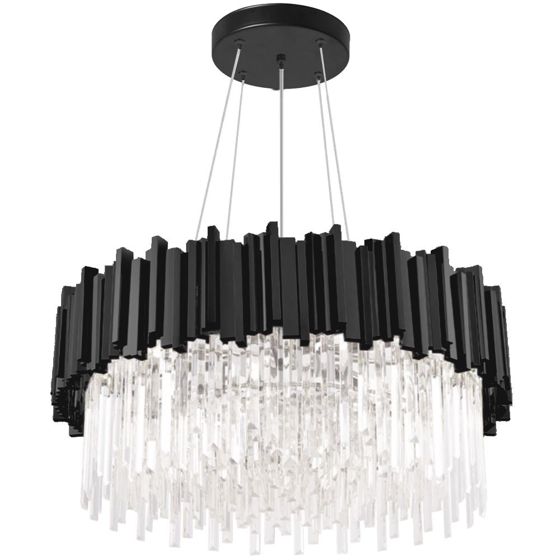 TOOLIGHT hängande taklampa APP1481-1C Svart 40x40x13,5cm