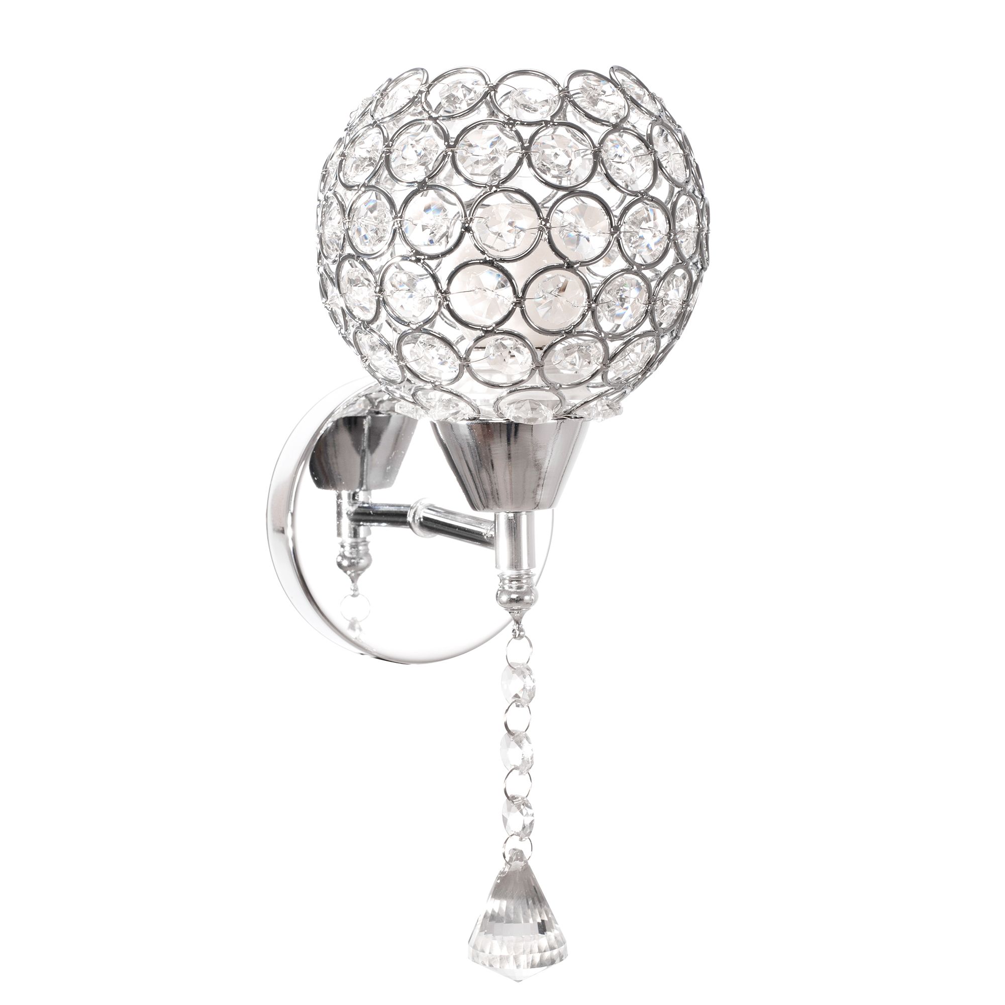 TOOLIGHT vägglampa APP716-1W Krom 16,5x12x29cm