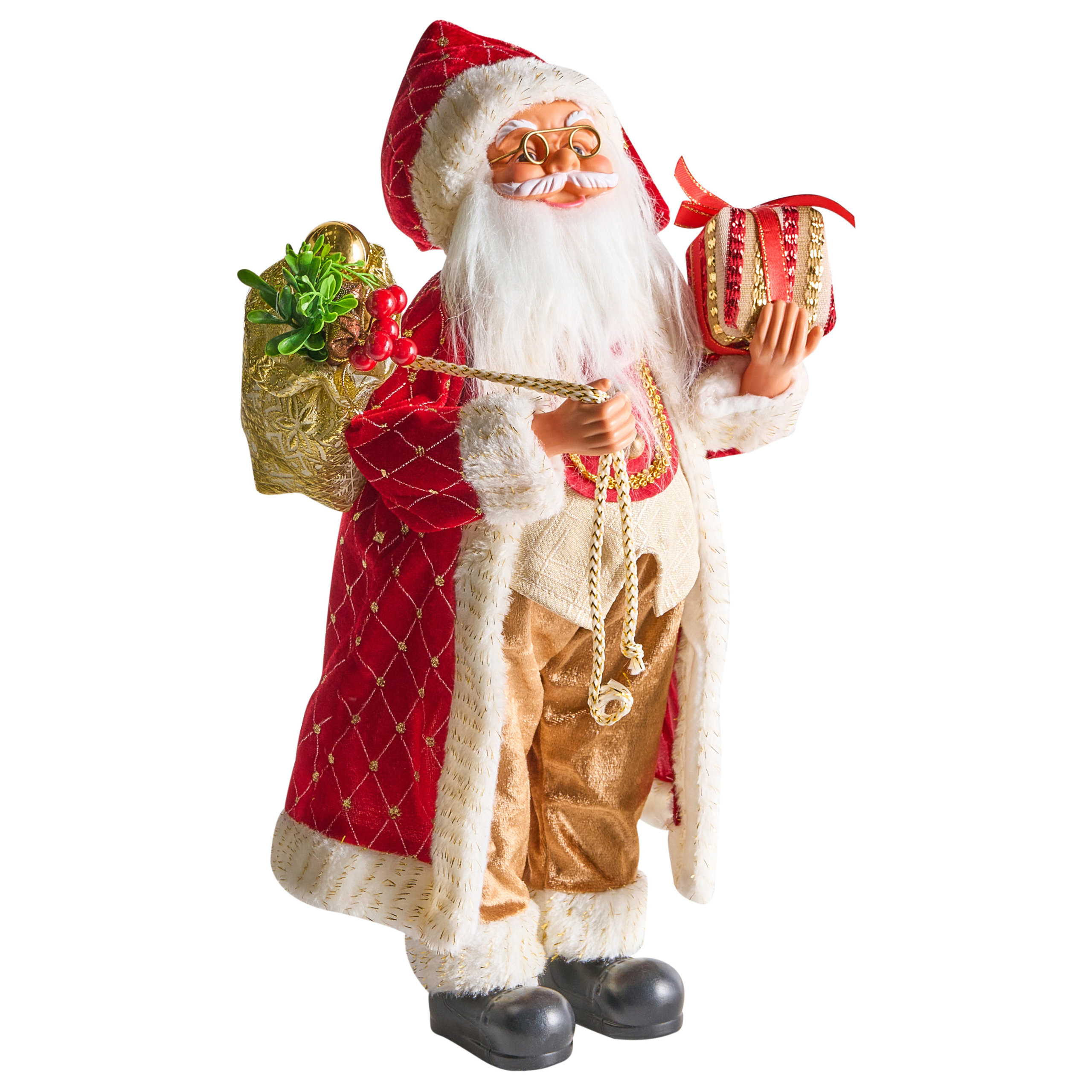 Julpynt RAMVATN 44 cm Jultomten Röd