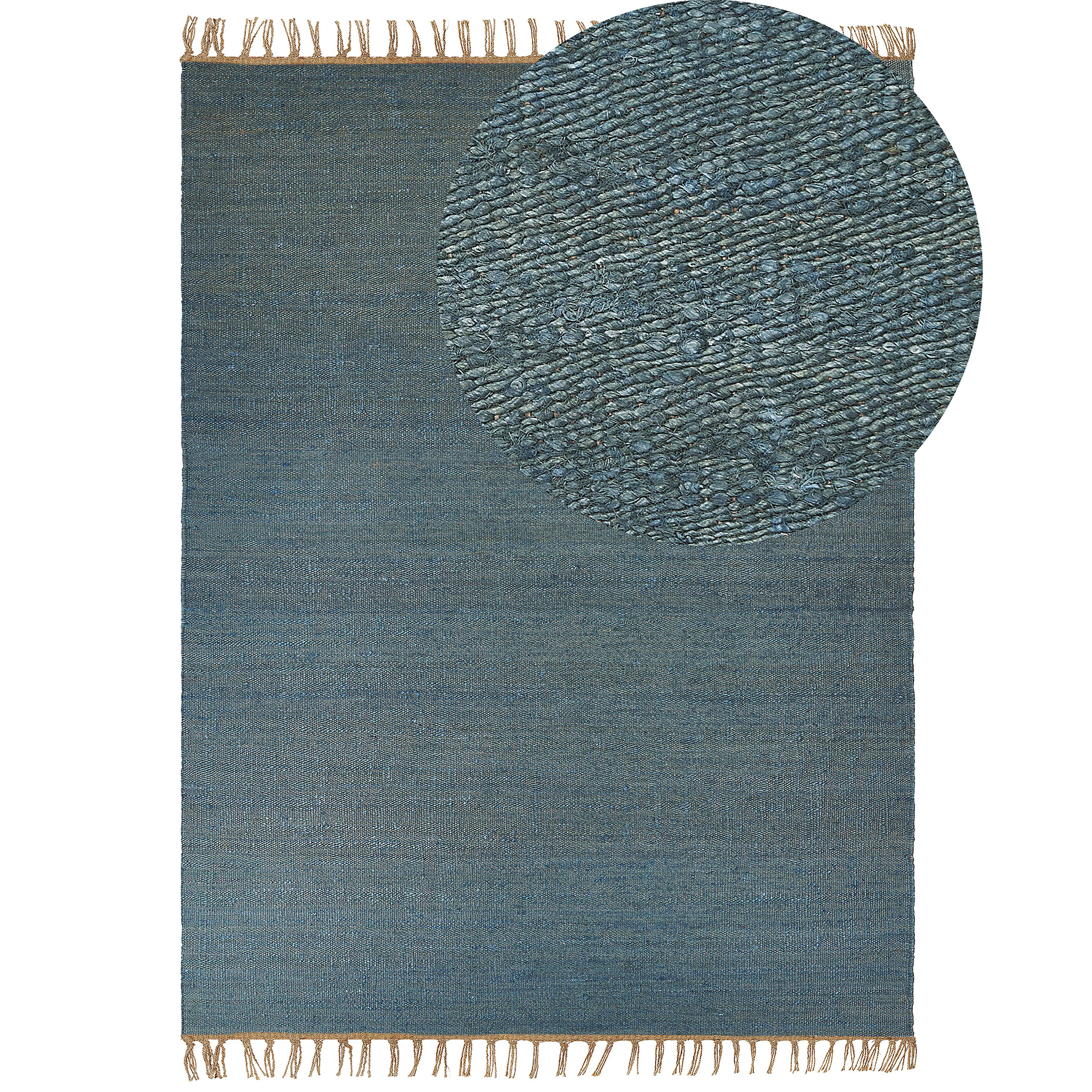 Matta LUNIA Turkos 160 x 230 cm Jute
