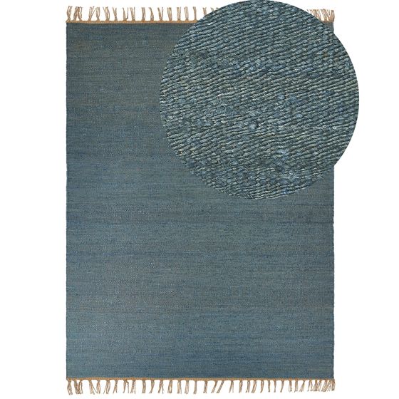 Matta LUNIA Turkos 160 x 230 cm Jute