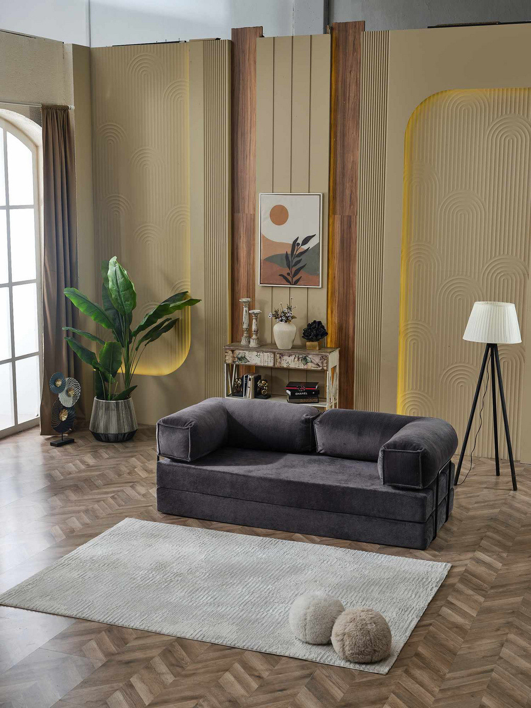 Norda Design 2-sits bäddsoffa Kanepe 180 90 x 180 x 66 cm