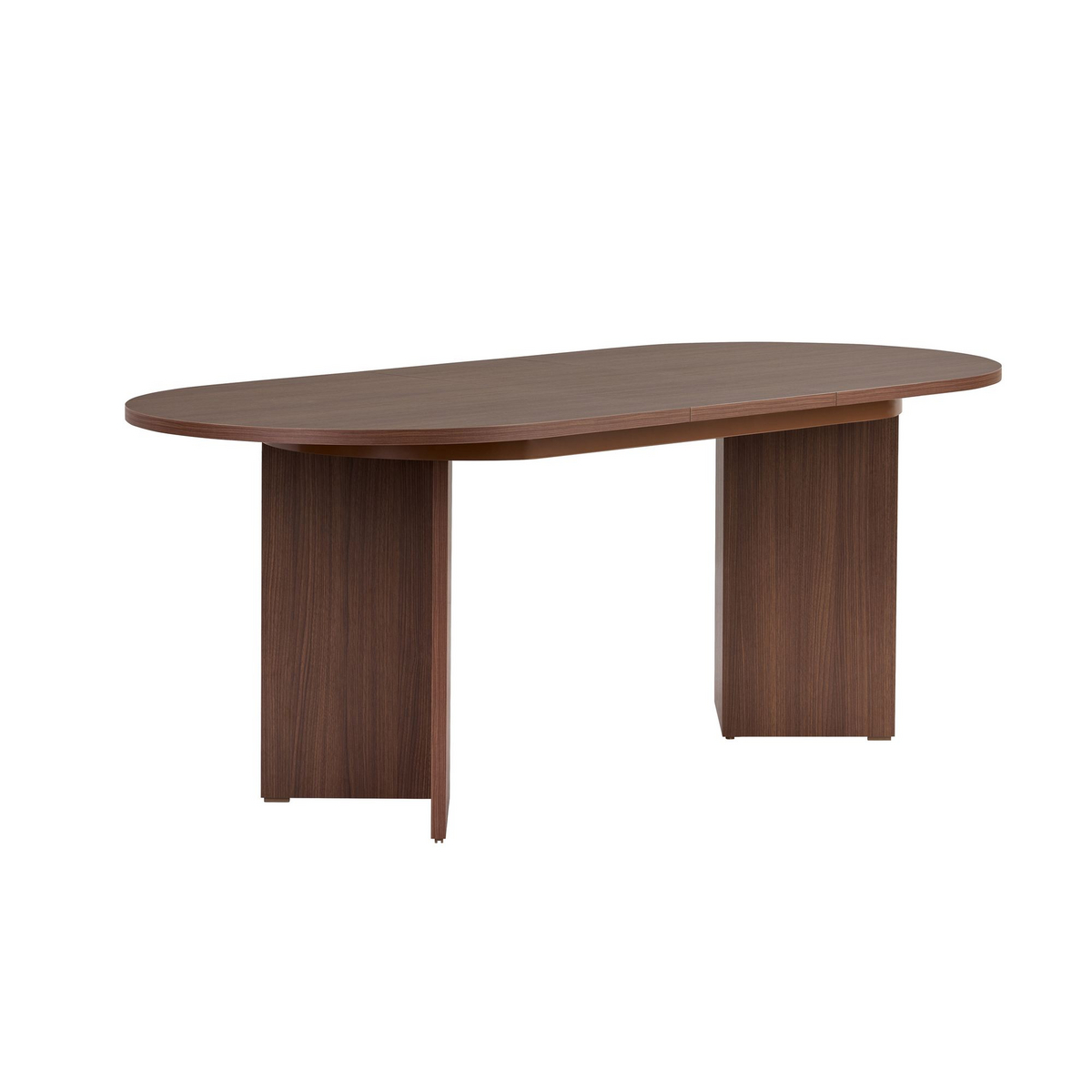 Norda Design Modernt förlängningsbart matbord, 160-200 cm | 100 % melaminbelagt, metallram | Stilfullt och funktionellt