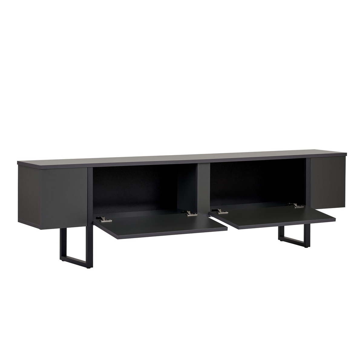 Norda Design Modern TV-bänk, 180 cm | 100% melaminbelagd, 18 mm tjock | Stilig industridesign