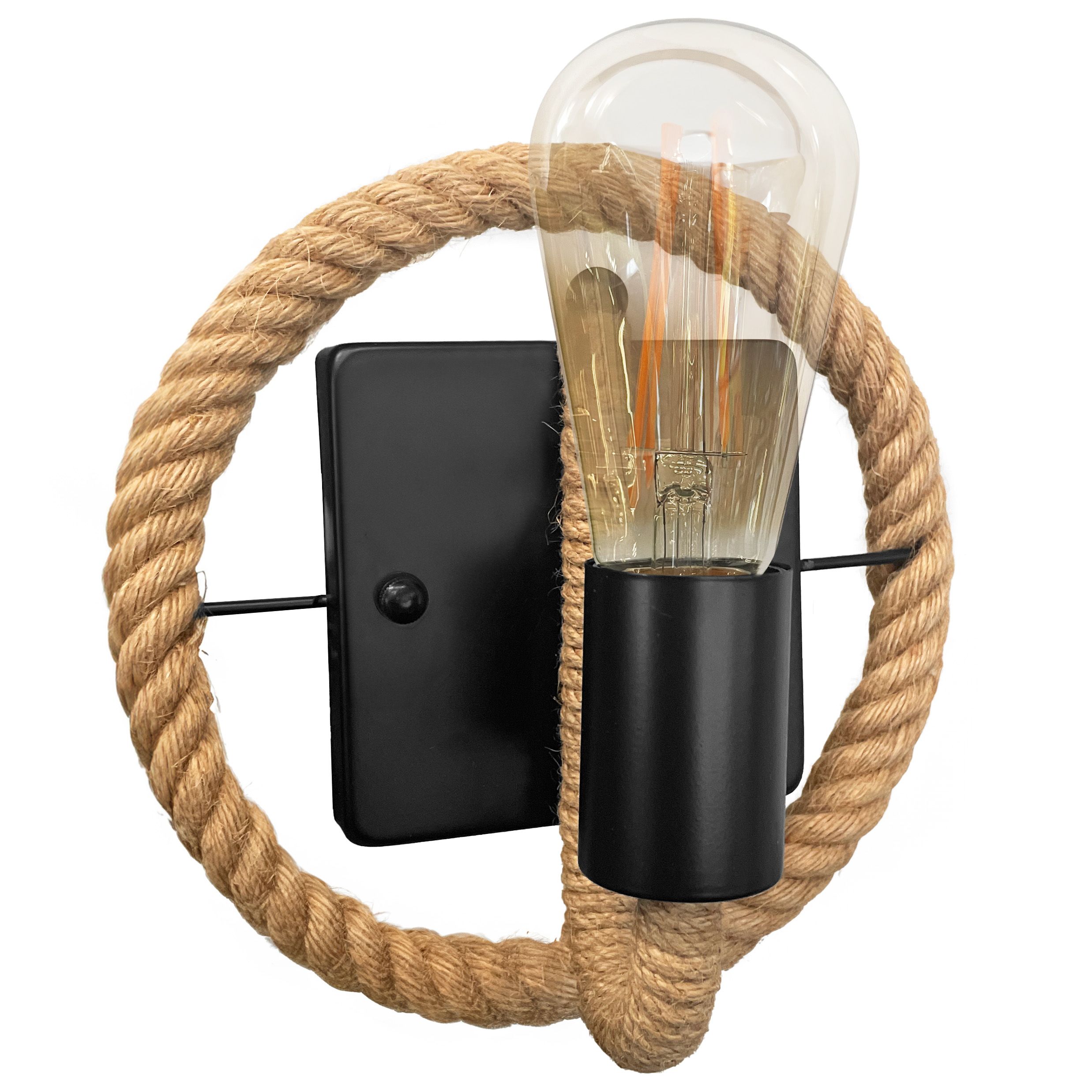 TOOLIGHT vägglampa APP1465-1W Brun 12x25x40cm