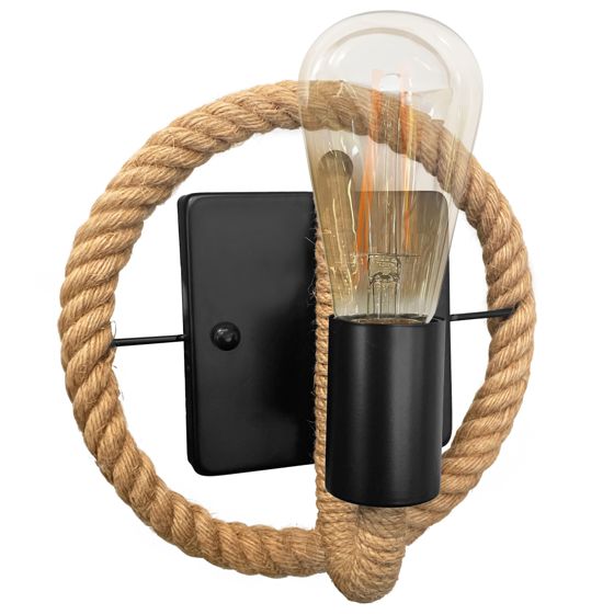 TOOLIGHT vägglampa APP1465-1W Brun 12x25x40cm
