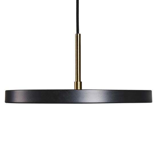 LED-pendellampa EVENLODE Metall Svart