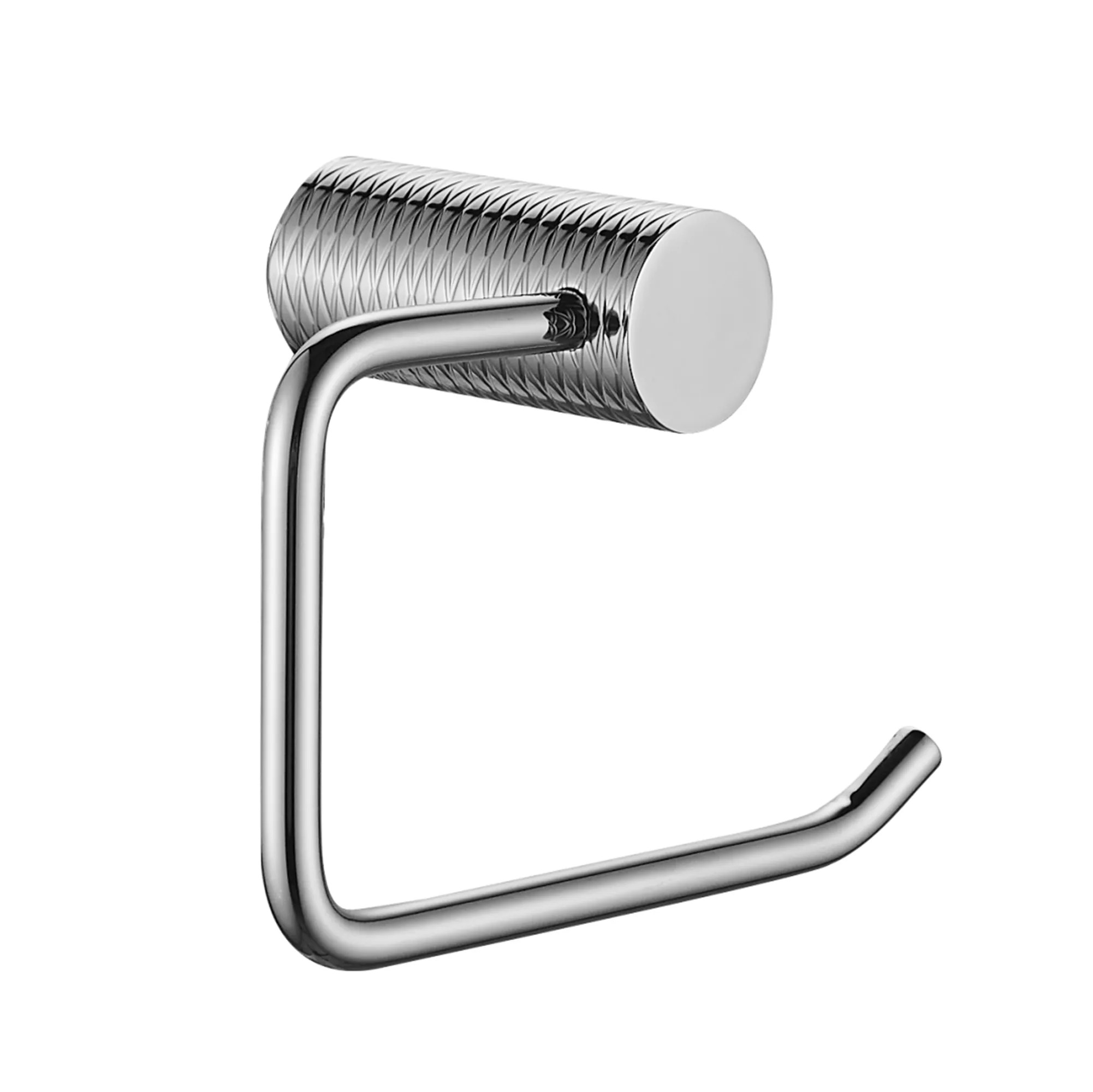 REA Toalettpappershållare 9711 Prism Borstad Nickel, 6,5x13,5x9,5cm