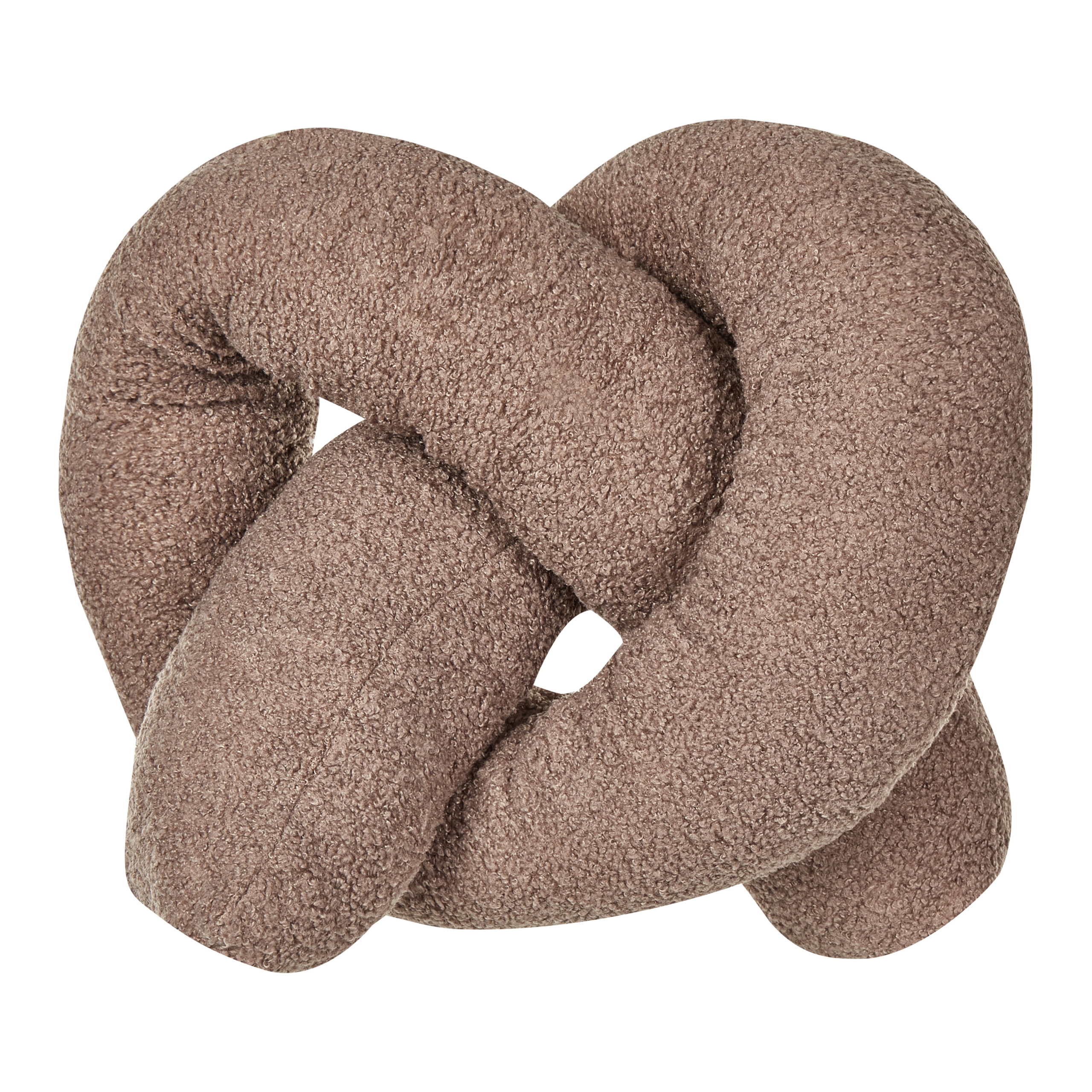 Prydnadskudde GLADIOLUS 172 x 14 cm Bouclé Brun Monokromt