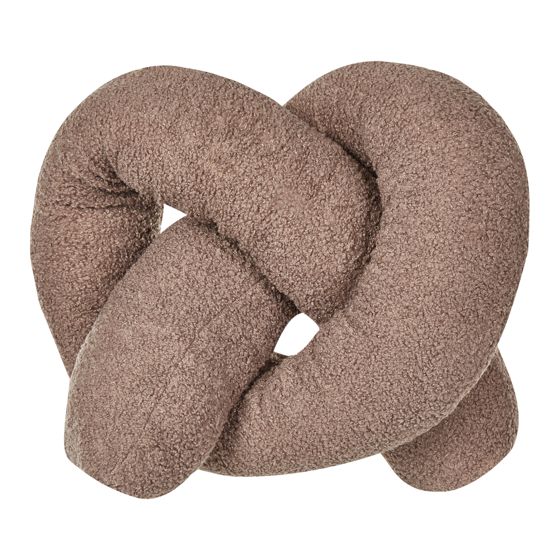 Prydnadskudde GLADIOLUS 172 x 14 cm Bouclé Brun Monokromt