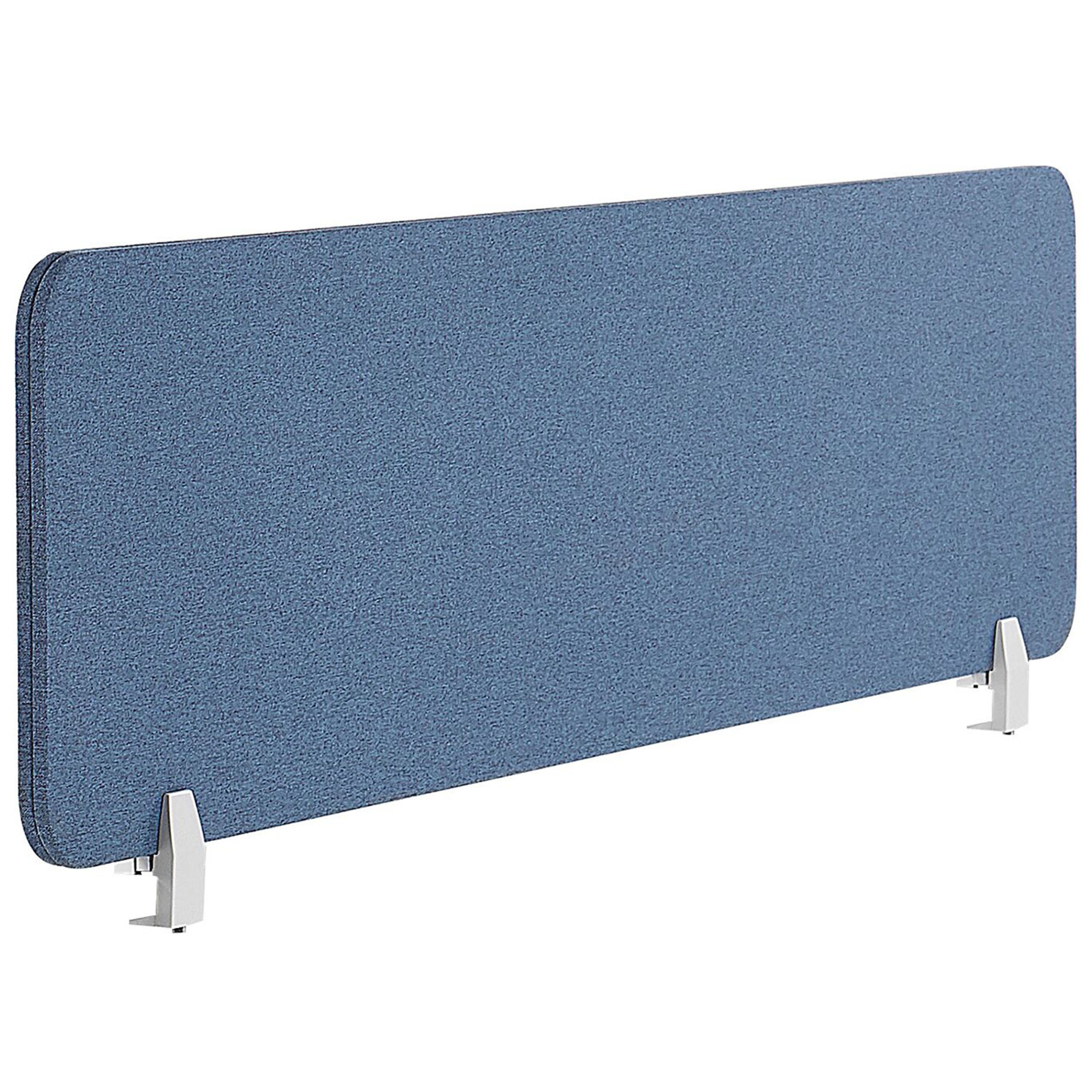 Skiljevägg för skrivbord WALLY 120 x 40 cm Blå