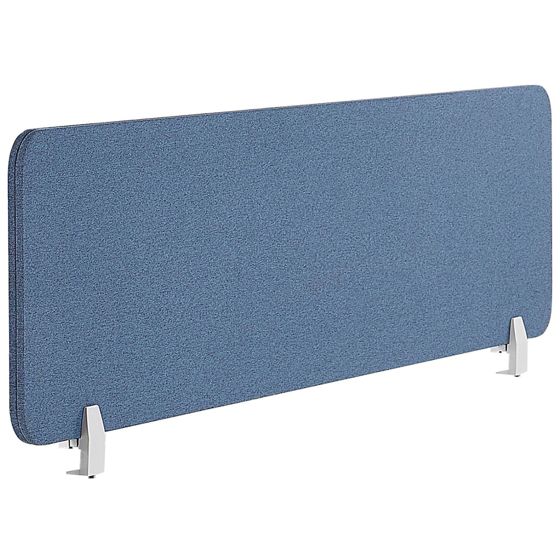 Skiljevägg för skrivbord WALLY 120 x 40 cm Blå