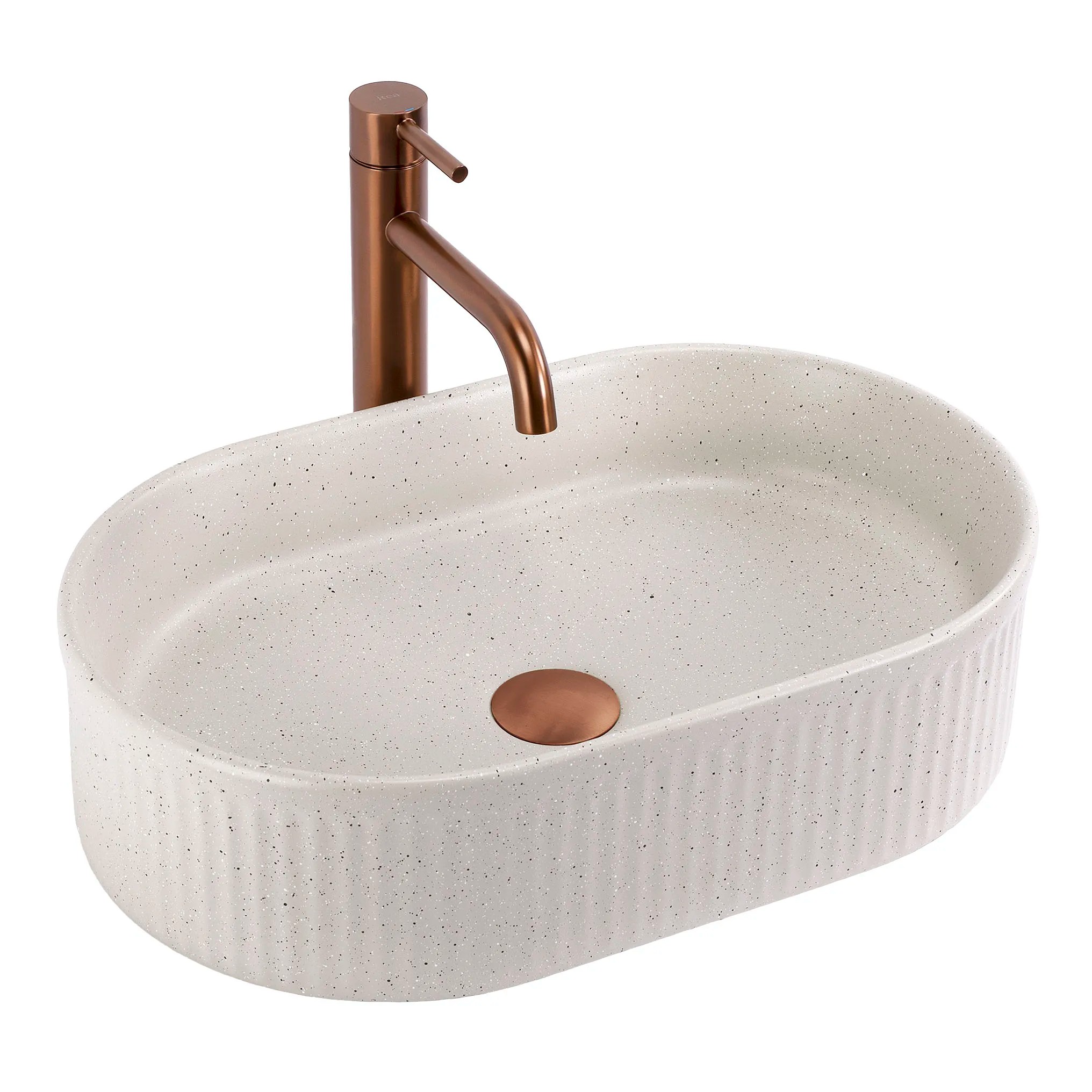 REA Bänkskål VANDA 48 Beige, 49x31x13cm