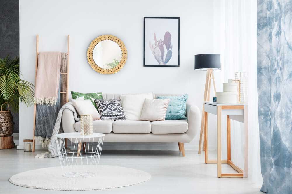 REA spegel KLNA-MR01 35cm Beige 3x36x36cm
