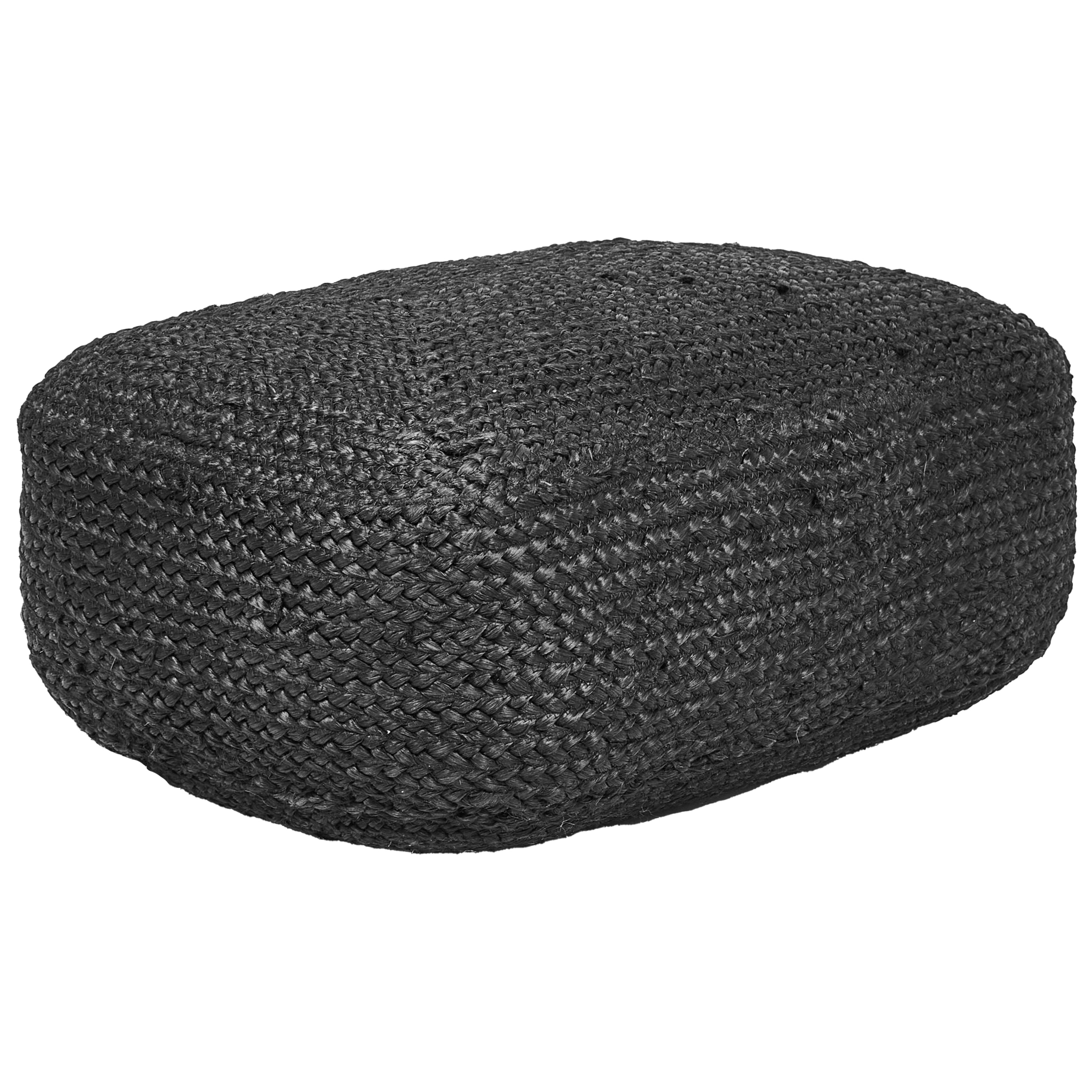 Sittpuff ISARDA Jute Svart