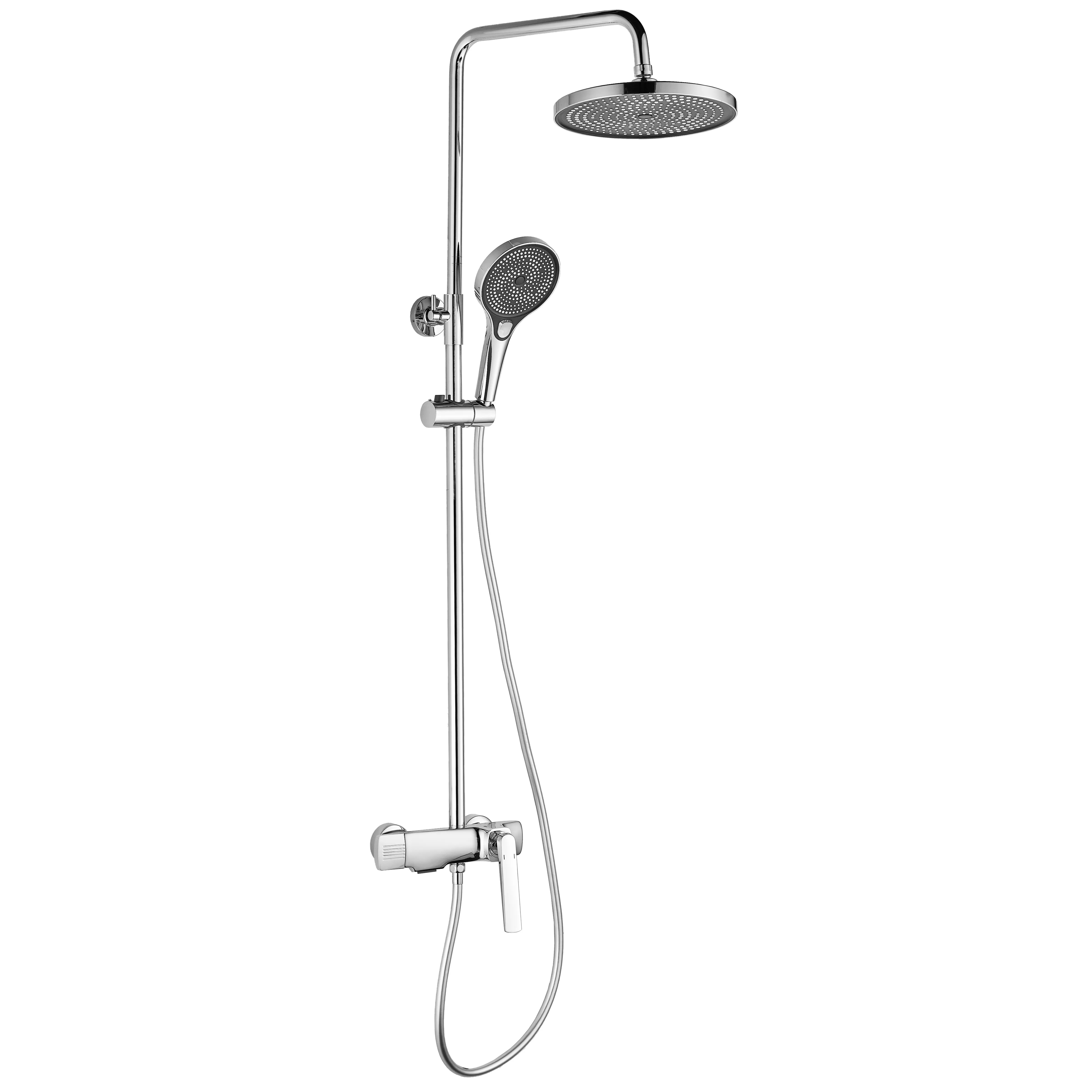 REA duschset REBEL , Krom, 50x25x135,5cm