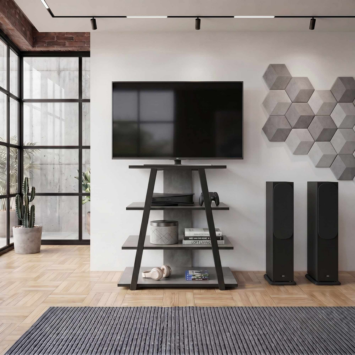 Norda Design TV-bänk Lyno 40.6 x 70.4 x 80 cm