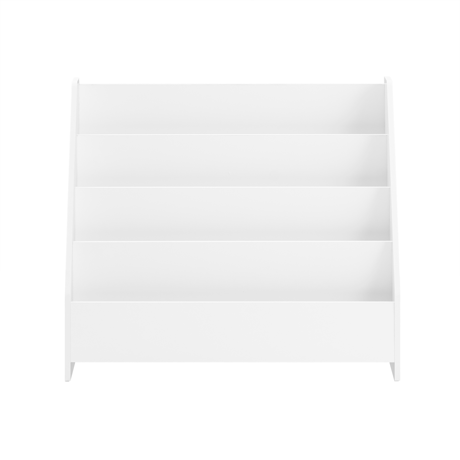 Bokhylla med fyra fack vit 70.0x30.0x60.0 cm KMB32-K-W