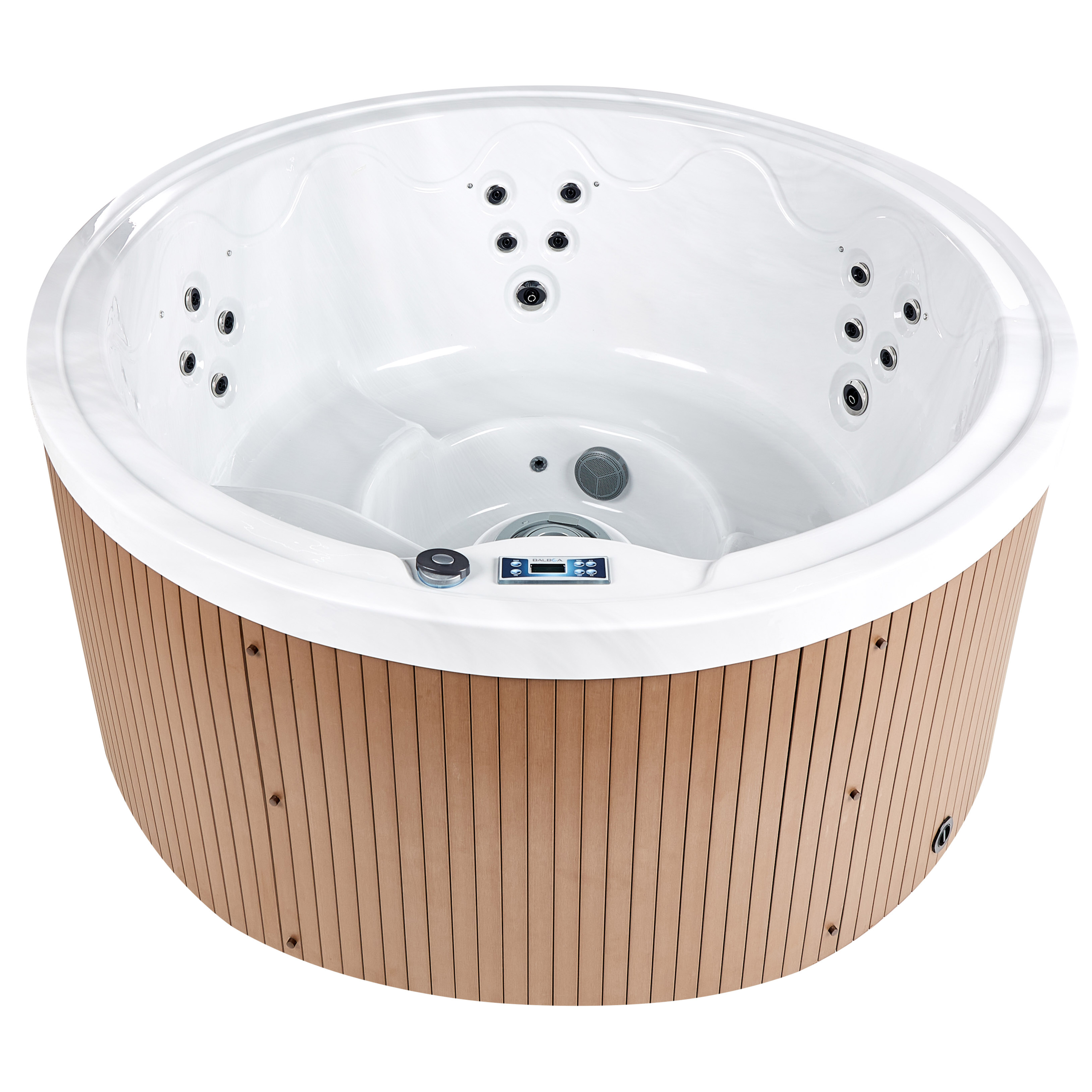 Utespa med LED MARFIL Brun