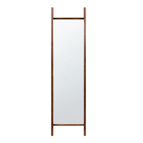 Väggspegel BELLEAU 52 cm 190 cm Mörkbrun