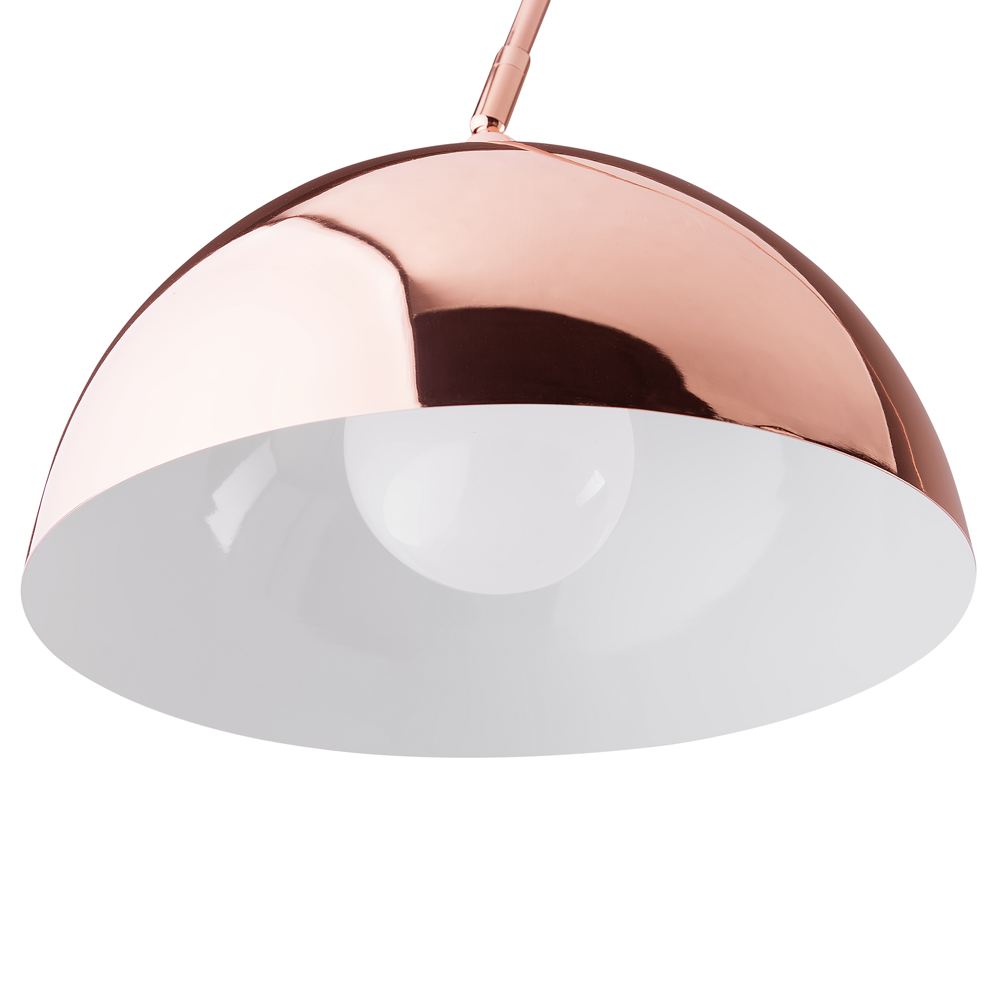 Golvlampa CANDELLA Metall Koppar