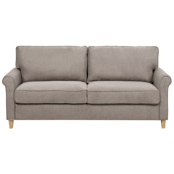 Soffa 3-sits RONNEBY Ljusbrun