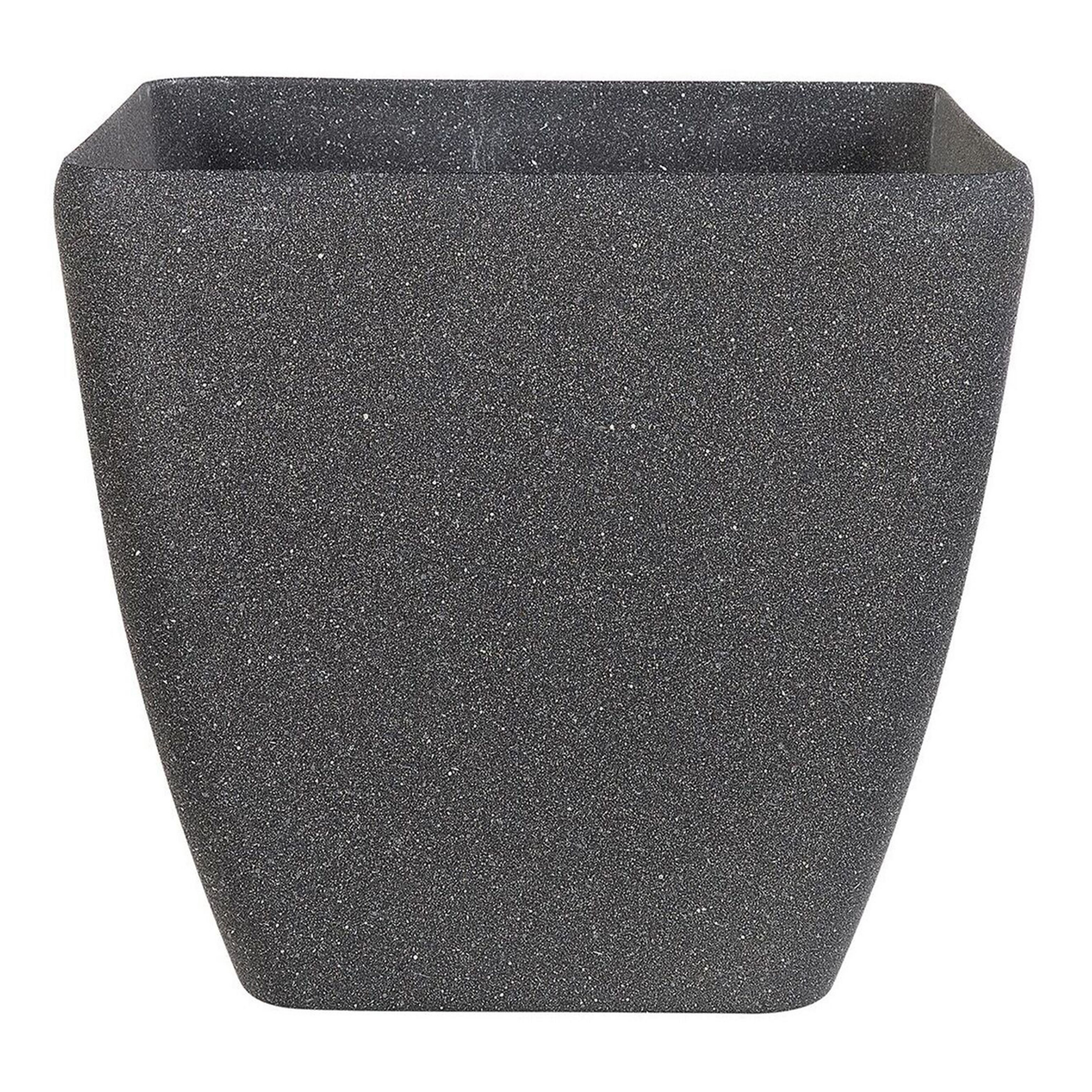 Set med 2 växtkrukor ZELI 34 cm Mörkgrå