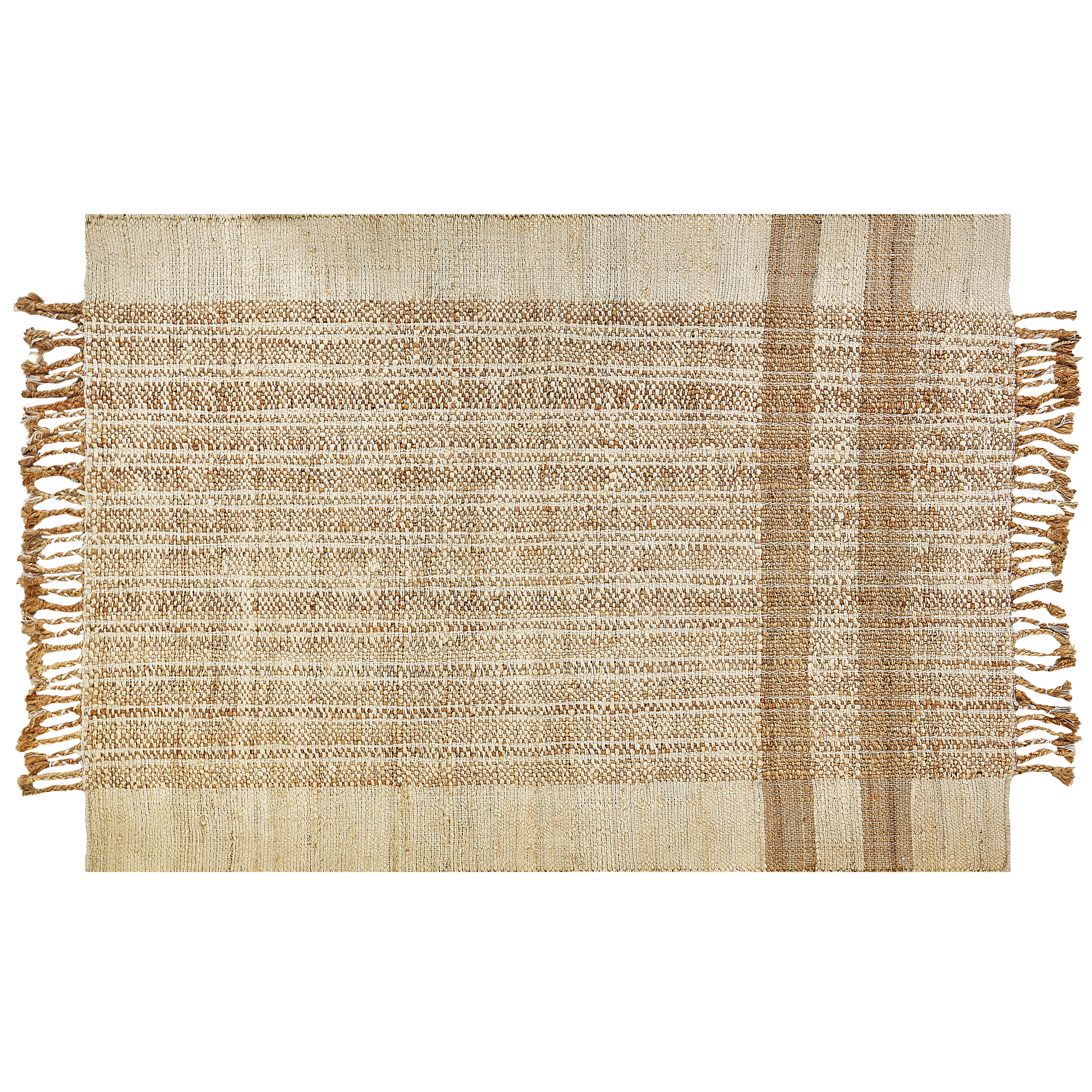 Matta ORTAOBA Beige 140 x 200 cm Jute