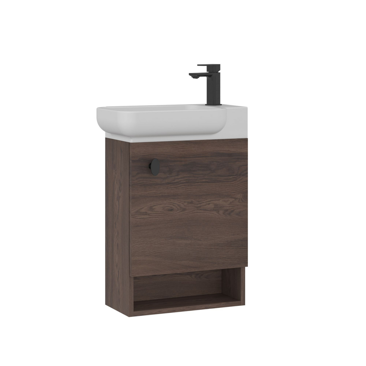 Norda Design Badrumsskåp med handfat Begonya 55 33 x 53 x 75 cm