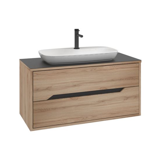 Norda Design Badrumsskåp med handfat Galia 100 v2 50 x 100 x 50 cm