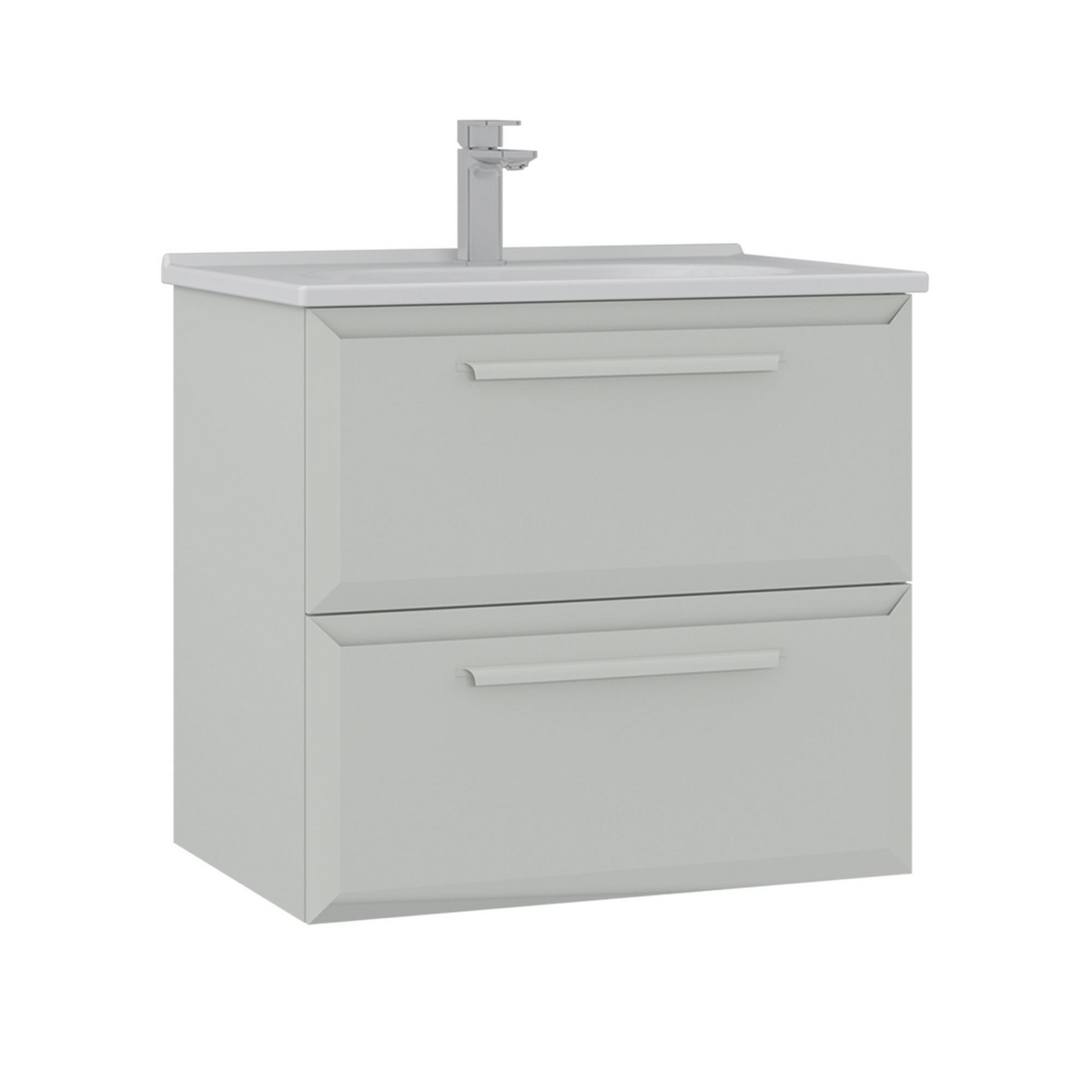 Norda Design Badrumsskåp med handfat Nuvola 65 v2 50 x 65 x 62 cm