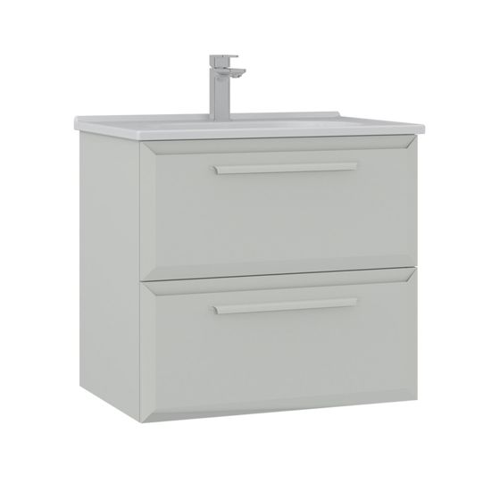 Norda Design Badrumsskåp med handfat Nuvola 65 v2 50 x 65 x 62 cm
