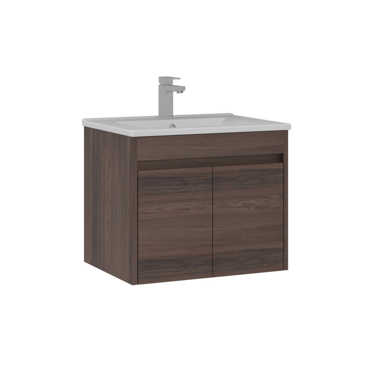 Norda Design Badrumsskåp med handfat Side 65 v2 Dörr 45 x 65 x 52 cm