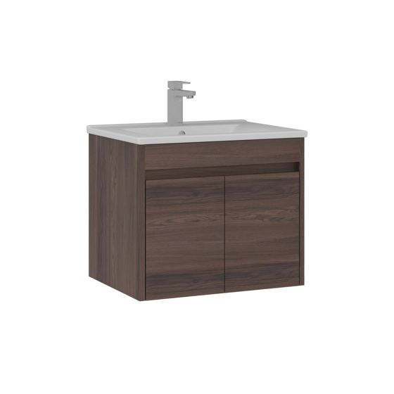 Norda Design Badrumsskåp med handfat Side 65 v2 Dörr 45 x 65 x 52 cm
