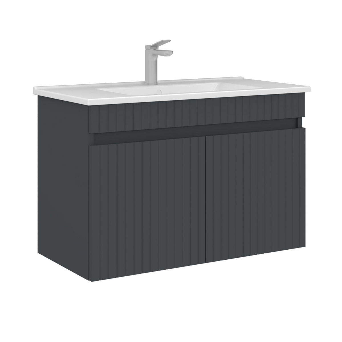Norda Design Badrumsskåp med handfat Tivoli 85 45 x 85 x 57 cm