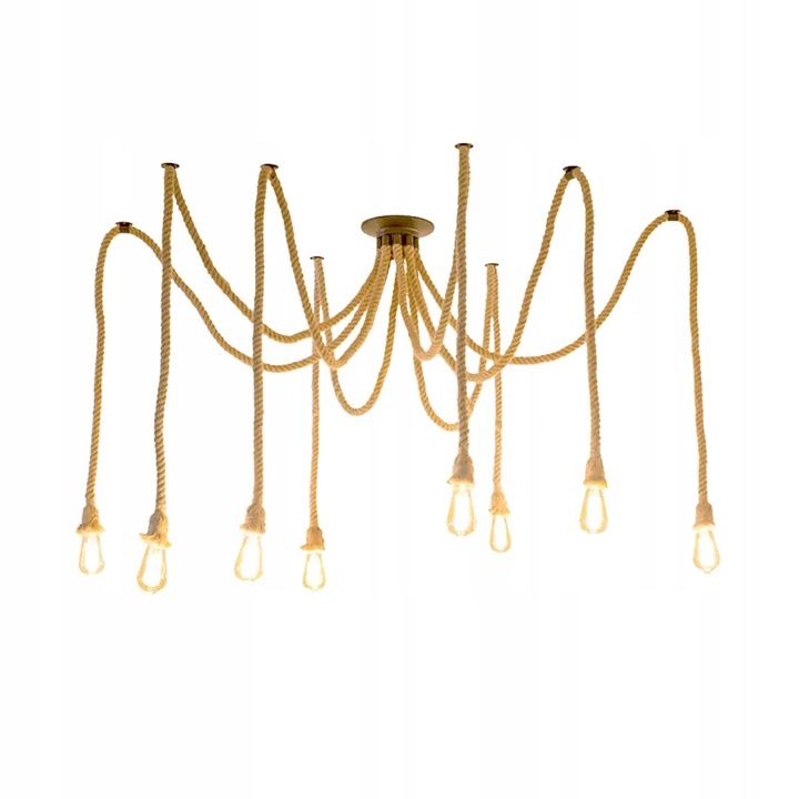 TOOLIGHT hängande taklampa APP681-8CP Svart 150x20x150cm