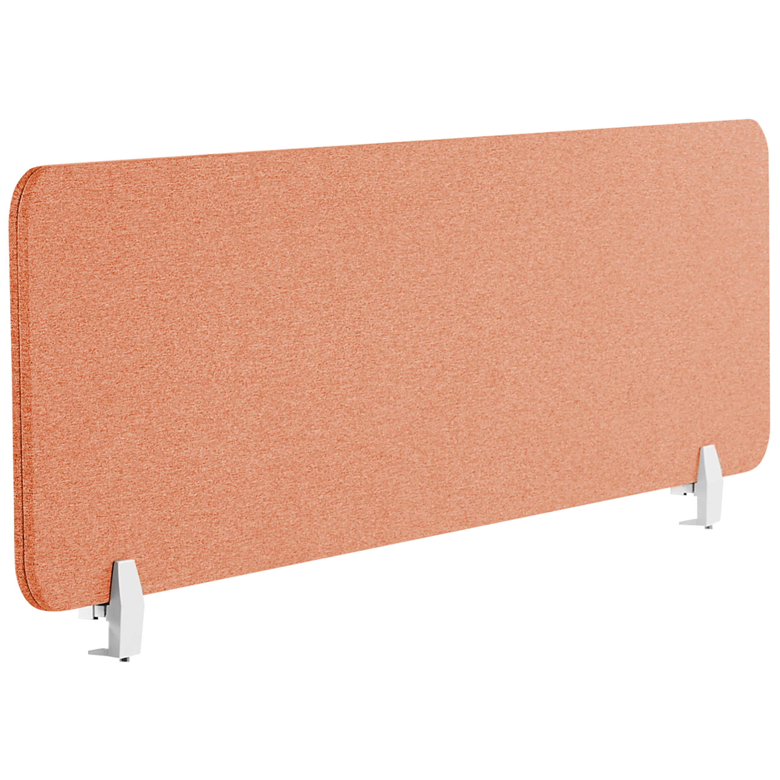 Skiljevägg för skrivbord WALLY 130 x 40 cm Ljusröd