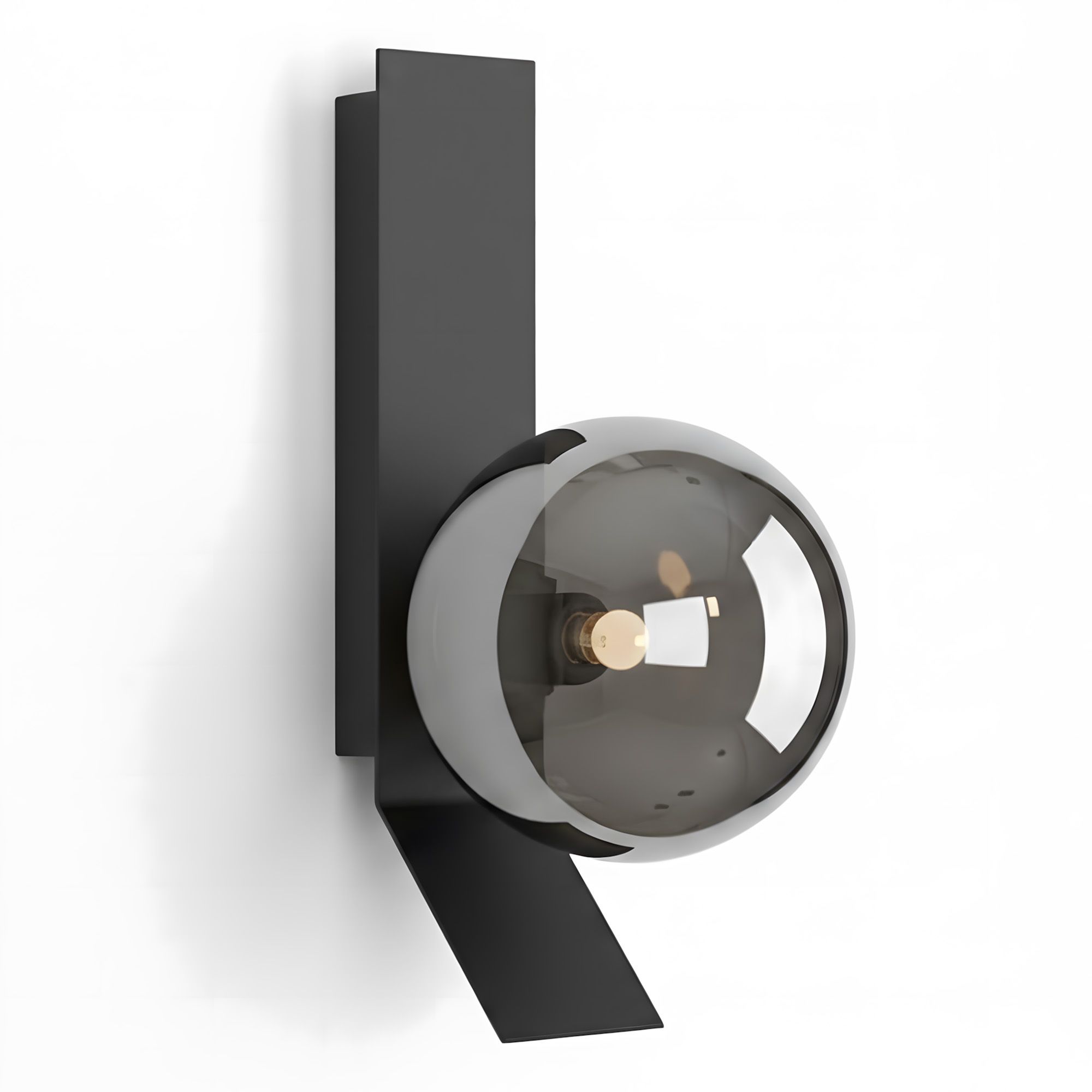 TOOLIGHT vägglampa APP1757-1W Svart 19x14x38cm