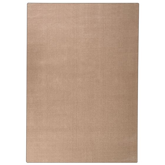 Matta med lång lugg DEMRE Mörkbeige 140 x 200 cm