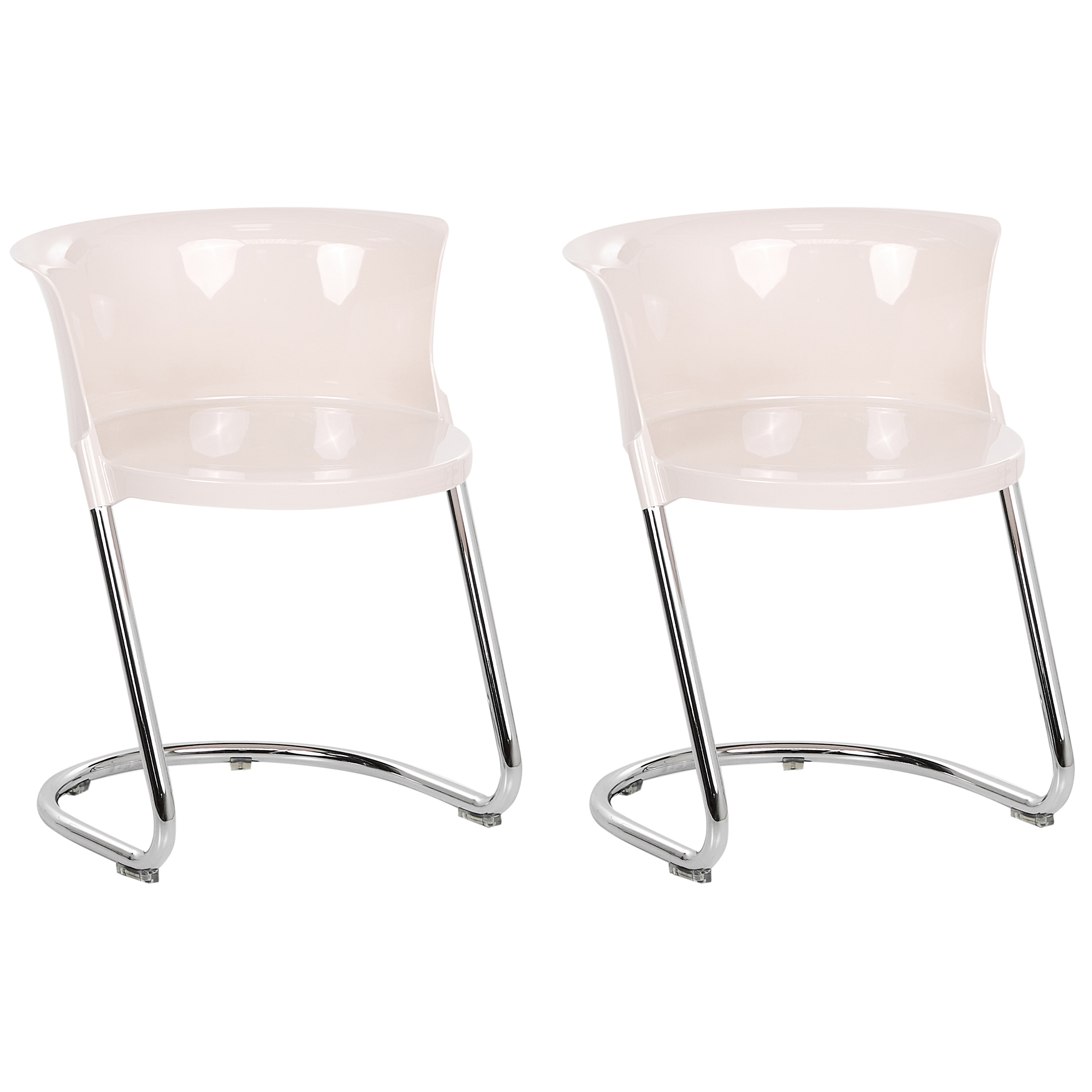 Set med 2 matstolar OSHKOSH Off-White