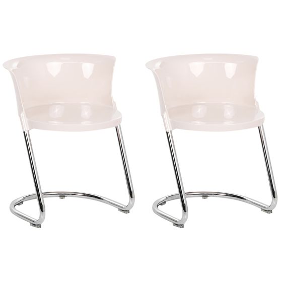 Set med 2 matstolar OSHKOSH Off-White